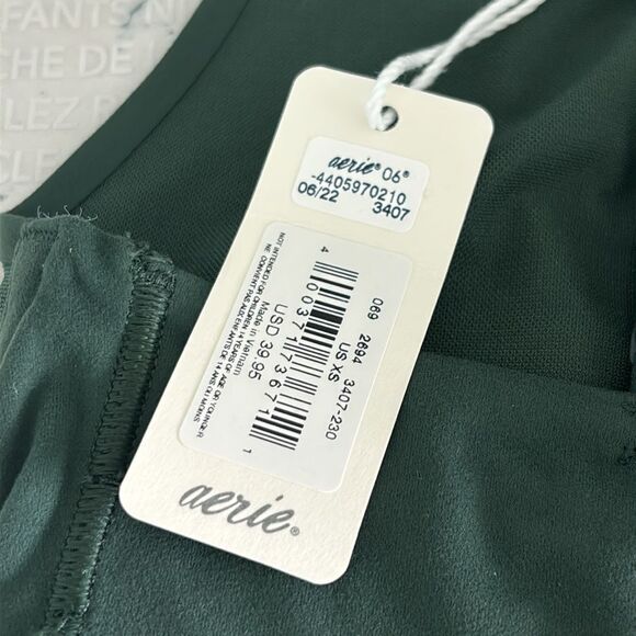 NWT Aerie SMOOTHEZ Mesh Bralette Sycamore Womens Size Extra Small - Picture 8 of 10